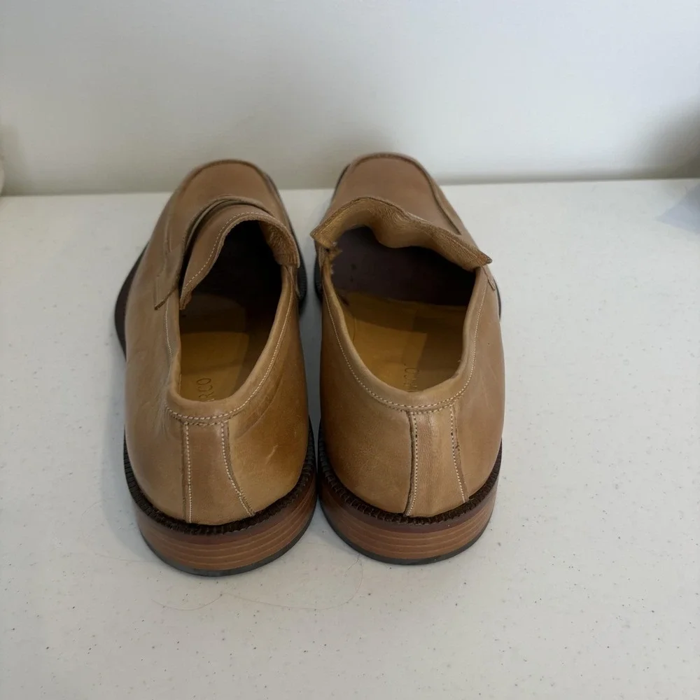 Fabio‎ De Marco Shoes Mens Size 43 Leather Loafers Made in Italy Dress Classic